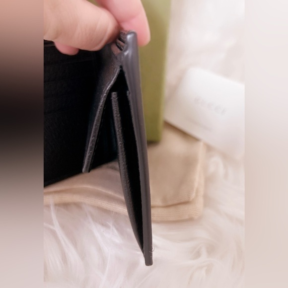 GUCCI GG Marmont leather bi-fold wallet NEW with box dust bag care booklets SOLD - Picture 7 of 16